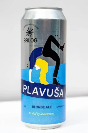 Craft pivo plavuša - blond ale by Brlog zadružna pivovara