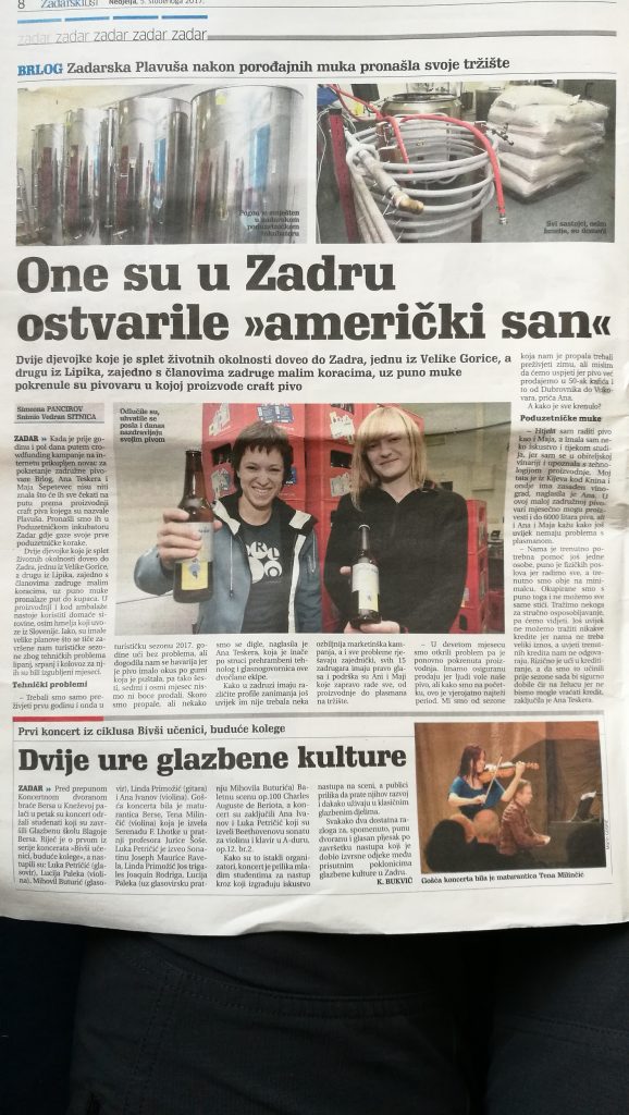 Isječak iz tiska o Brlogu