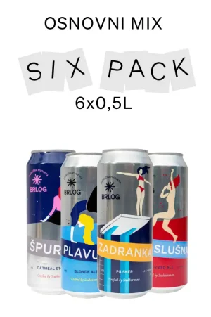 Paket piva 20kom : POLA POLA 20x0,5L