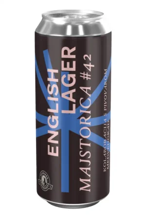 Majstorica #42 English lager 0,5L